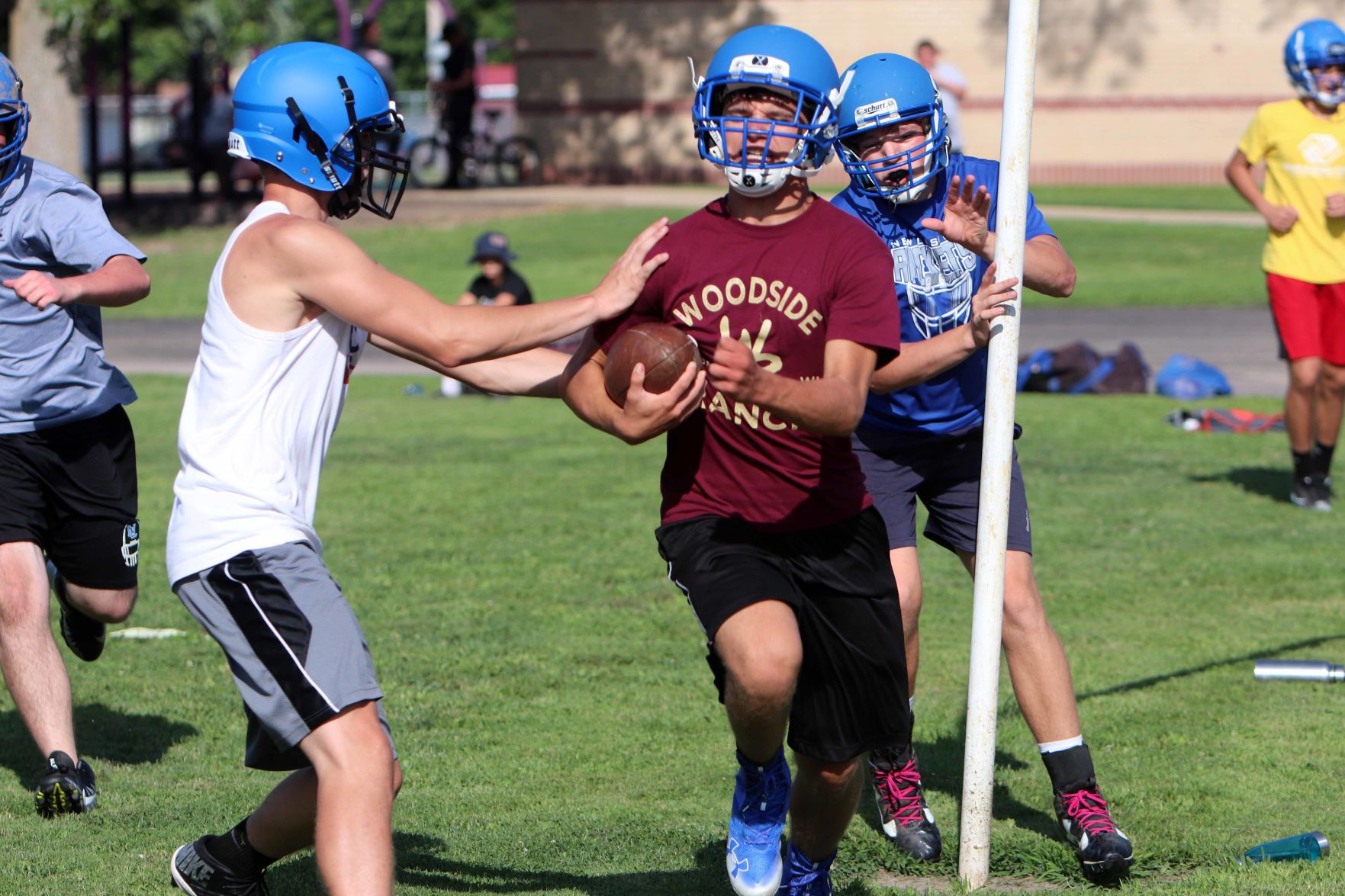 New Lisbon Football Practice